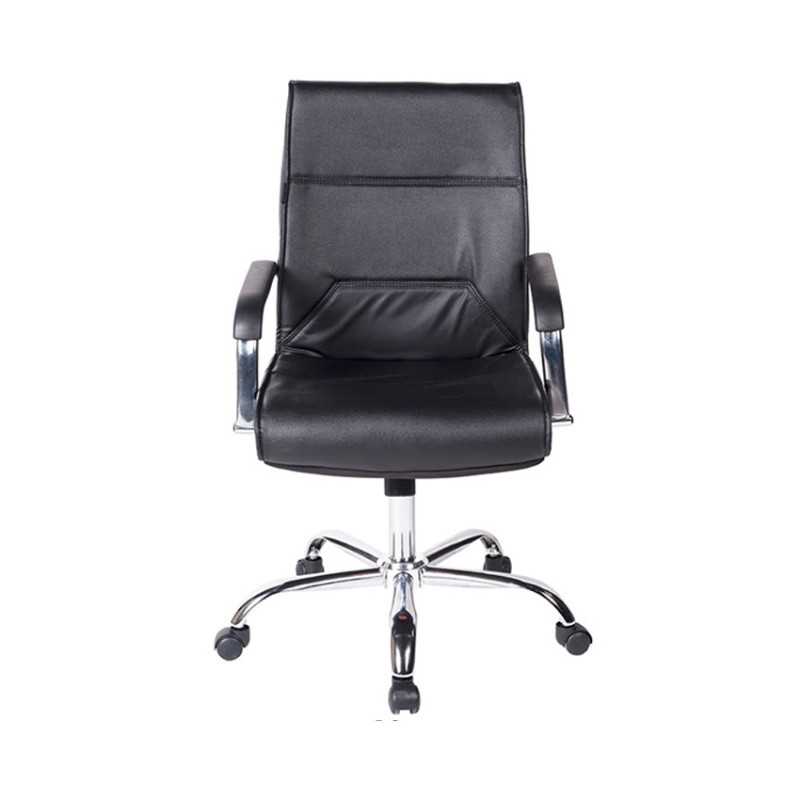 Ghế lãnh đạo THE ONE SG718 (Đệm bọc da PVC/Chân tay thép mạ)