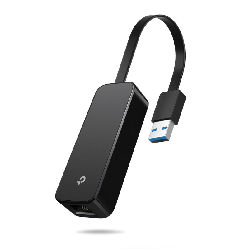 Giắc chuyển đổi từ USB 3.0 sang LAN Gigabit TP-Link UE306 màu đen