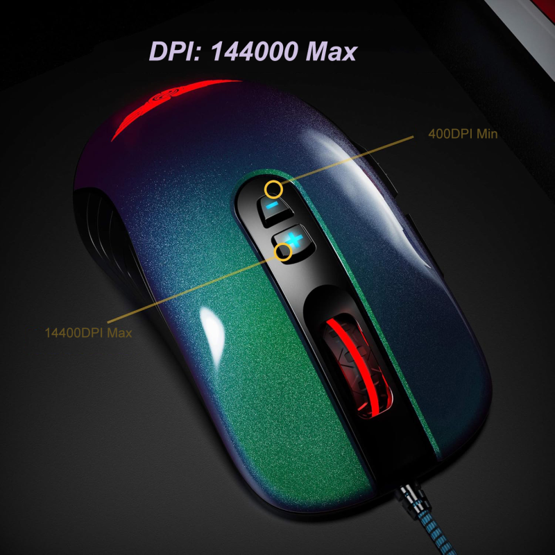 Chuột game có dây StarNET GX6 – Pro S (Super Legend PUBG, LOL, Halflife Moba …)