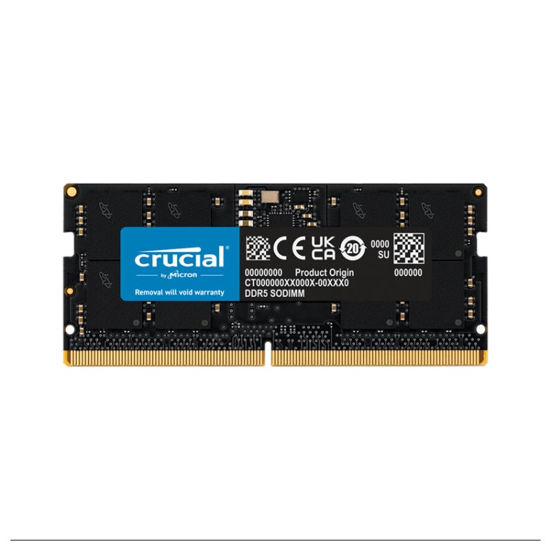 RAM Laptop Crucial (CT16G48C40S5) 16GB (1x16GB) DDR5 4800MHz