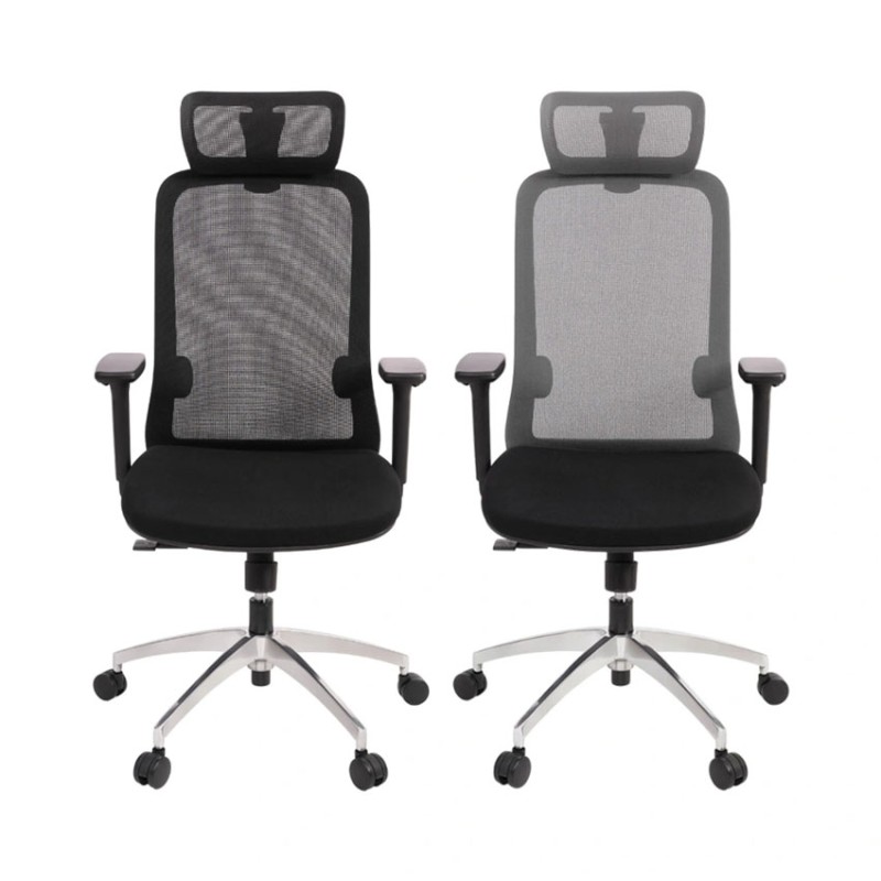 Ghế công thái học HyperWork Cloud Chair - Màu xám bạc