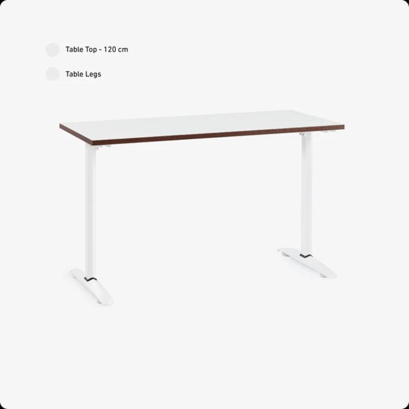 Khung bàn HyperWork Core Desk HPW-DK01-WHT-V1-1 Trắng (Chưa bao gồm mặt bàn)