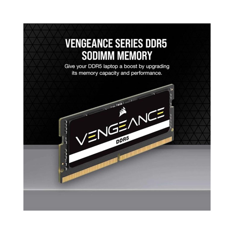 Ram Laptop Corsair Vengeance (CMSX16GX5M1A5600C48) 16GB (1x16GB) DDR5 5600MHz