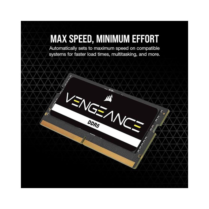 Ram Laptop Corsair Vengeance (CMSX16GX5M1A5600C48) 16GB (1x16GB) DDR5 5600MHz