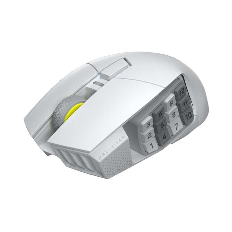Chuột không dây Corsair SCIMITAR ELITE SE White (CH-9314011-AP)