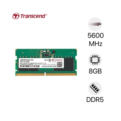 Ram Laptop Transcend (JM5600ASG-8G) 8G (1x8GB) DDR5 5600MHz