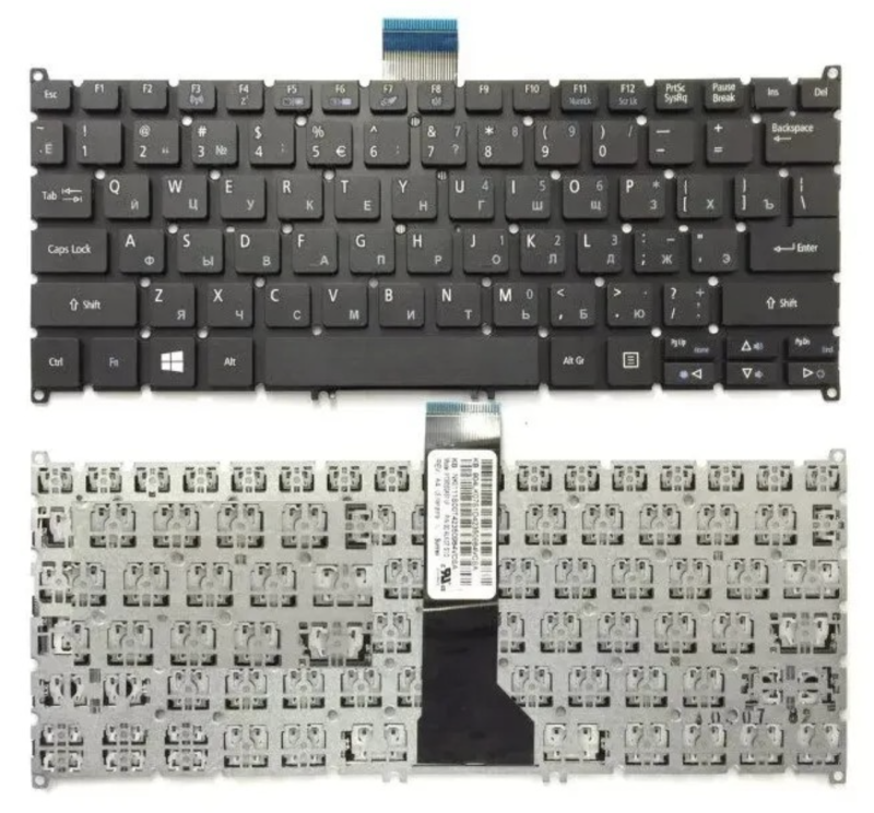 Bàn phím Acer V3-371/V5-121 Đen