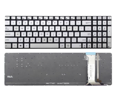 Bàn phím ASUS X512/A512 Bạc