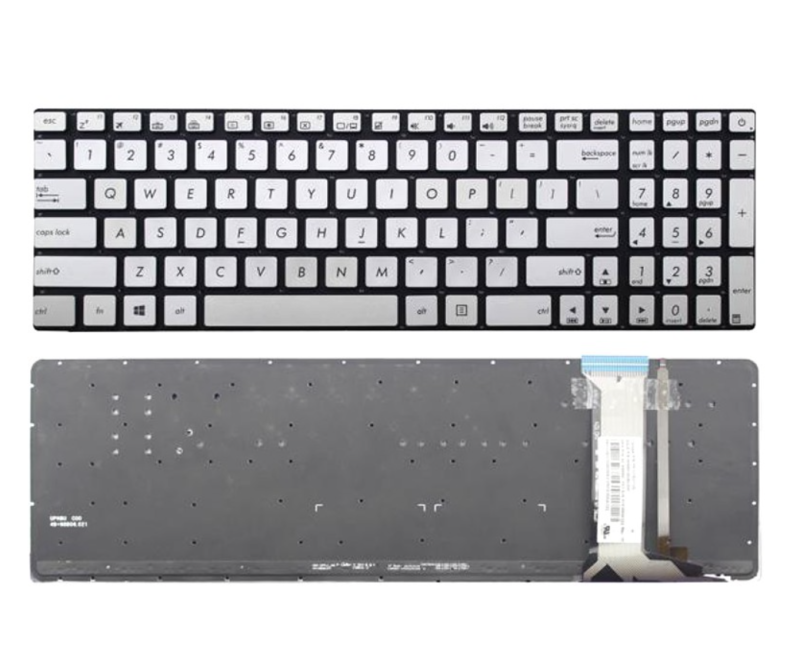 Bàn phím ASUS X512/A512 Bạc