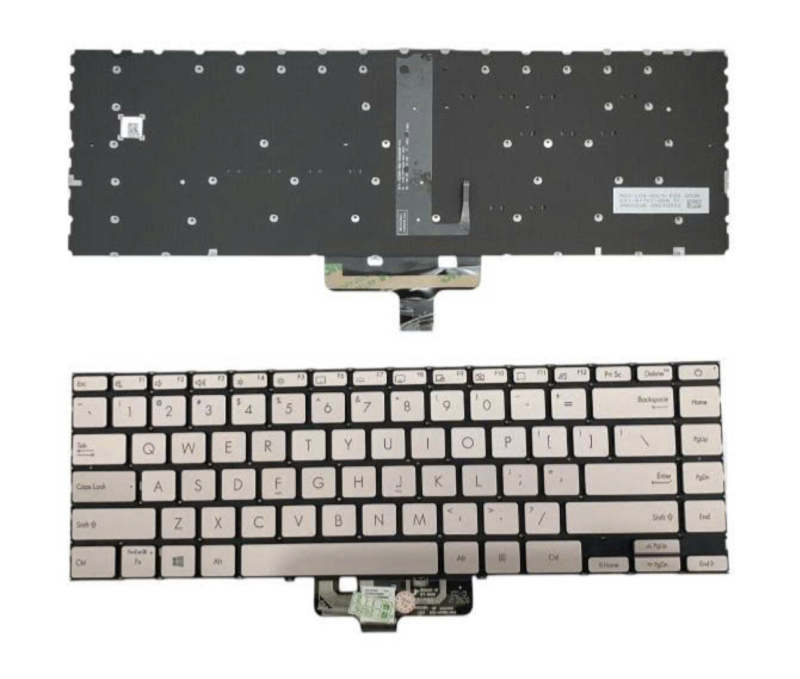 Bàn phím Asus UX433 bạc zin