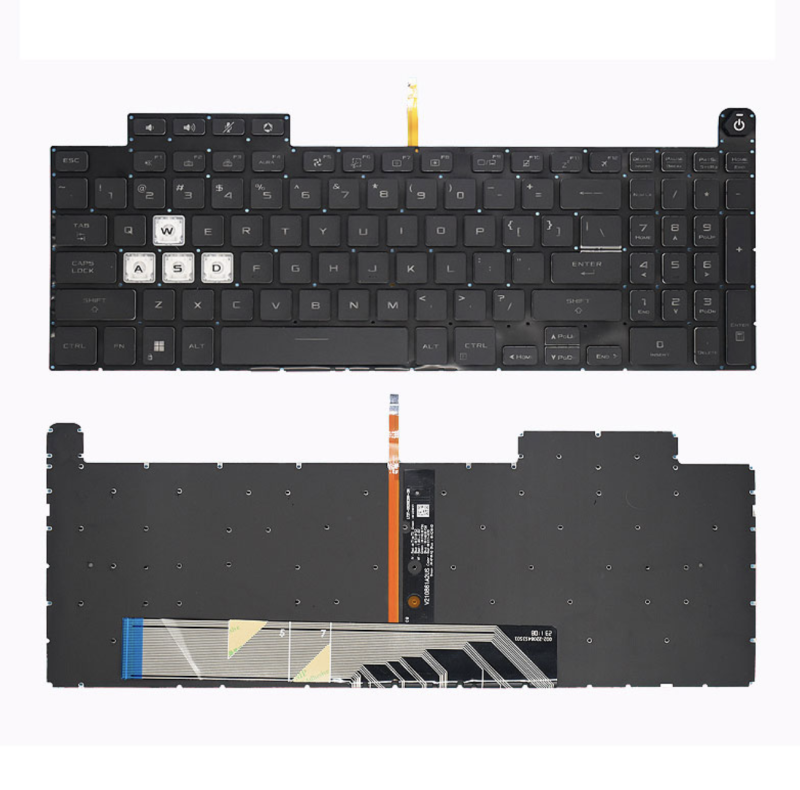 Bàn phím Asus FX507 US đen, zin led