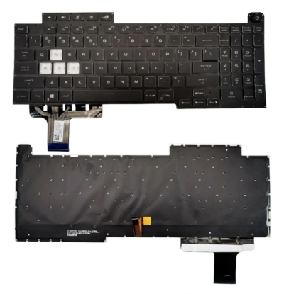 Bàn phím Asus G731 US đen có led