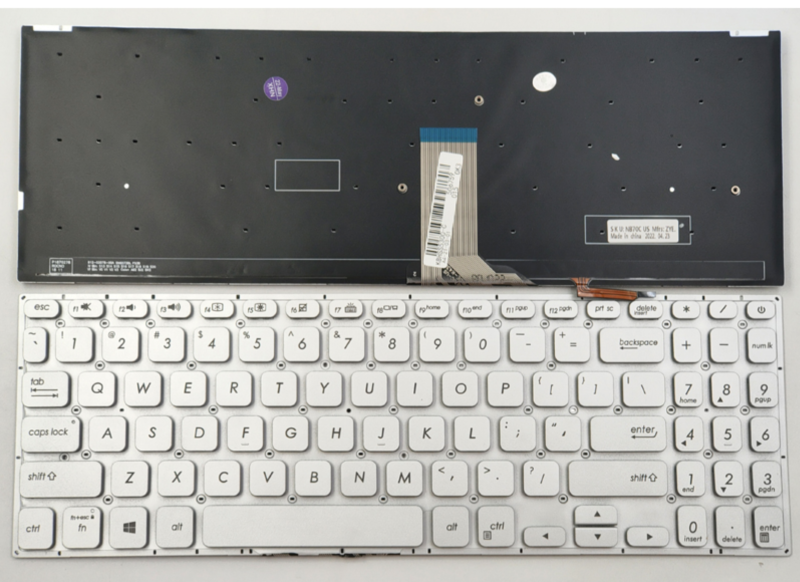 Bàn phím Asus S530 bạc zin