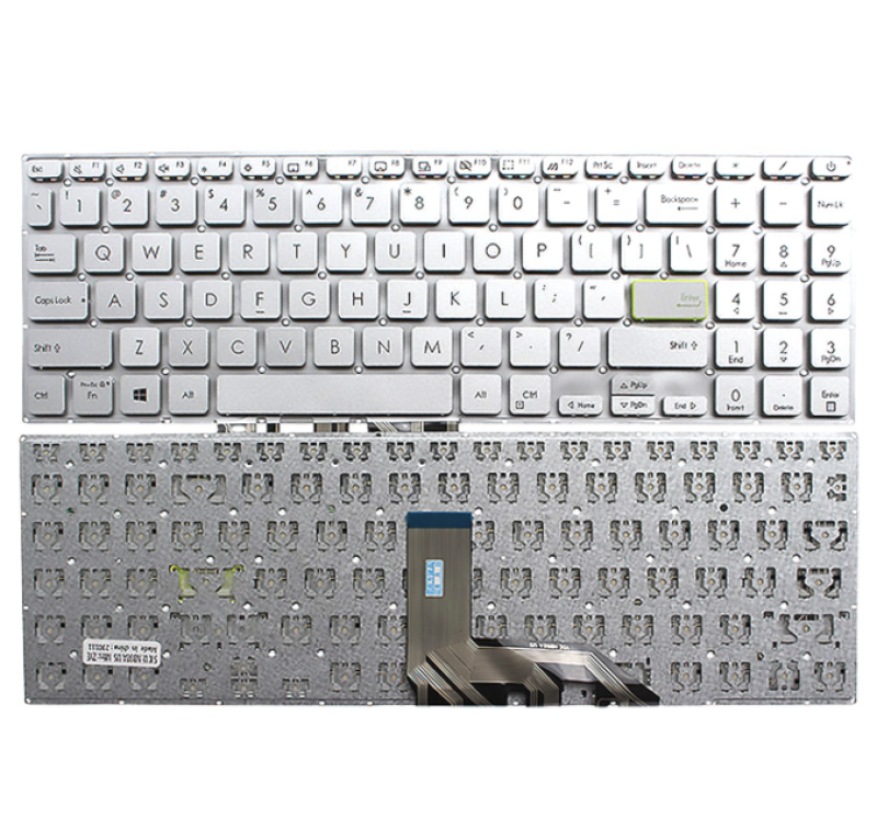 Bàn phím Asus X513 Bạc Zin