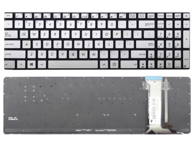 Bàn phím Asus GL551 bạc led