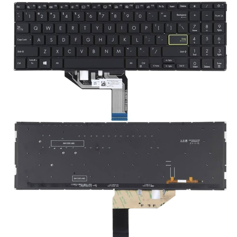 Bàn phím Asus X513 đen led