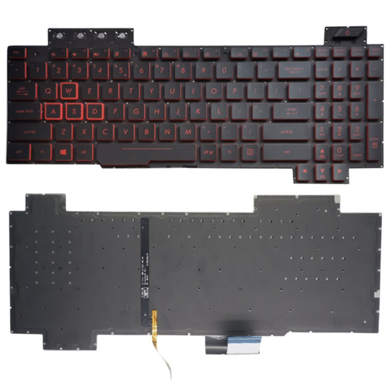 Bàn phím Asus FX504 đỏ có led