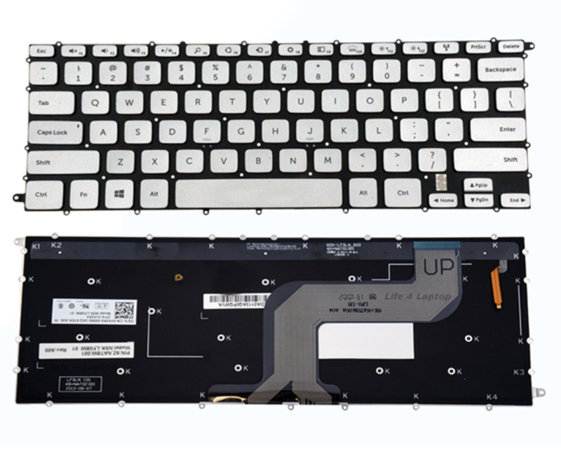 Bàn phím Dell 7437 bạc zin