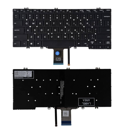 Bàn phím DELL Latitude 5300 /7300 zin không led