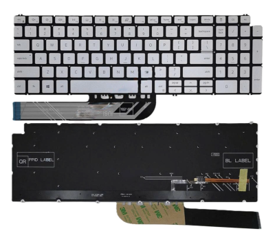 Bàn phím Dell 5584 bạc, không led, zin