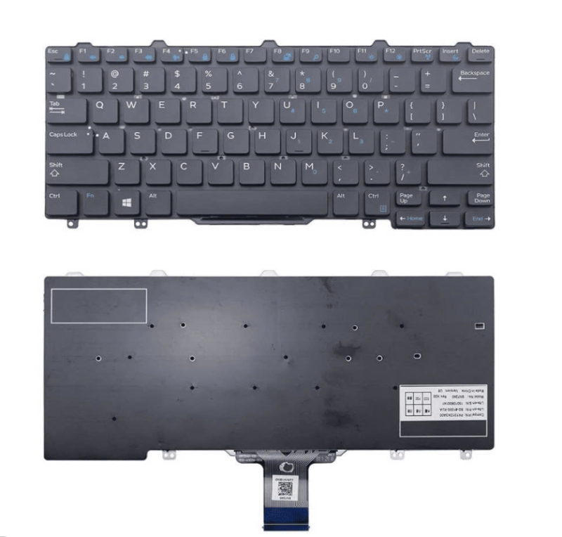 Bàn phím Dell E7250/E7270 zin có Led