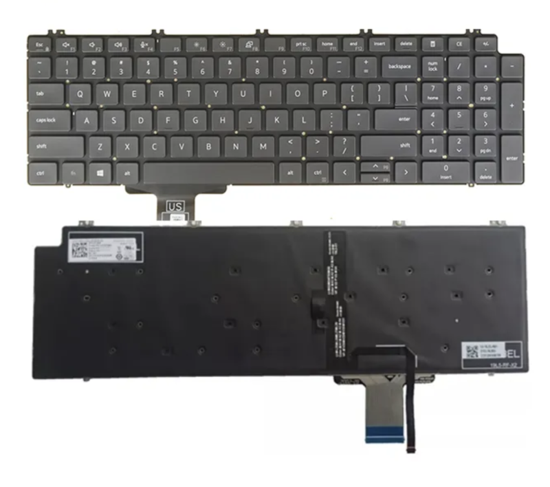 Bàn phím Dell 7550 zin không led