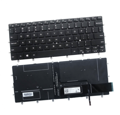 Bàn phím Dell XPS13-9370 Đen zin, không led