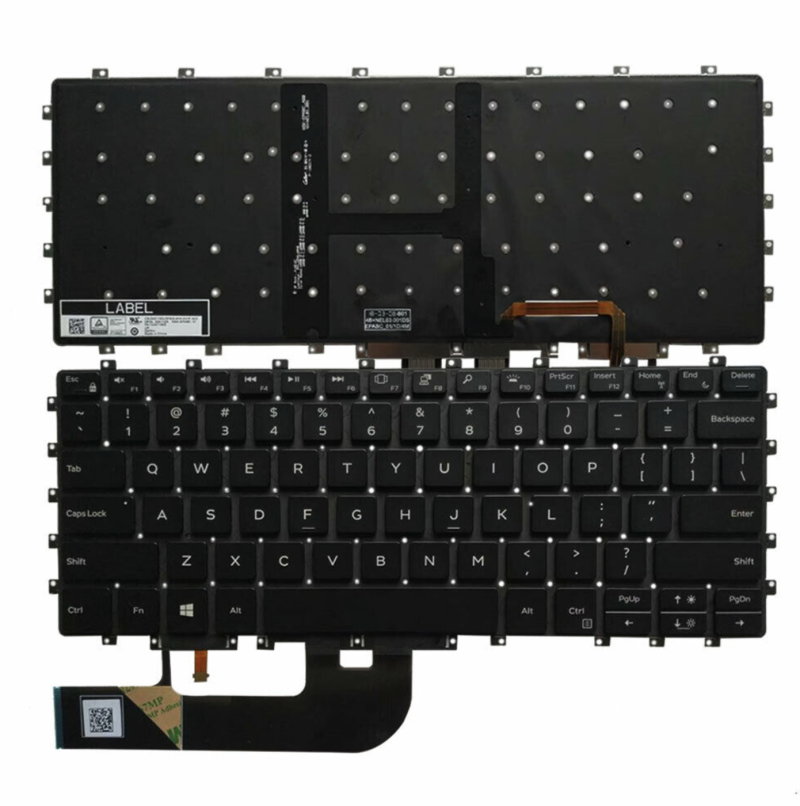 Bàn phím DELL Precision 5530 2 in 1, XPS 15 9575 2-in-1, có led