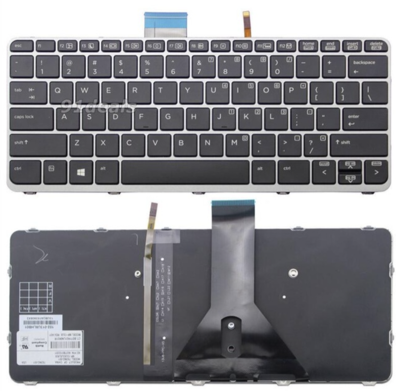 Bàn phím HP 1020G1/1030G1 đen, có led  zin
