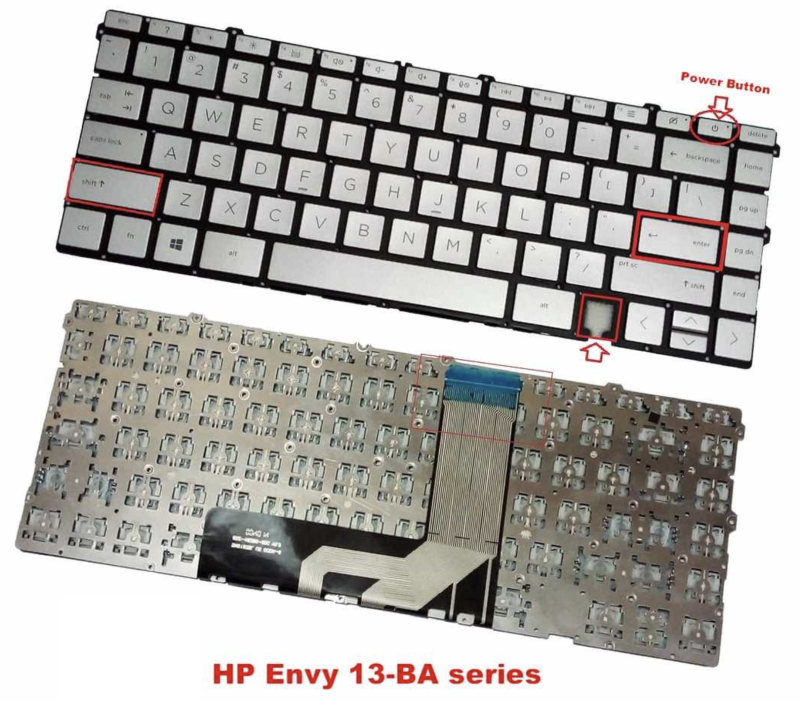 Bàn phím Hp Envy 13-A/13-B Zin