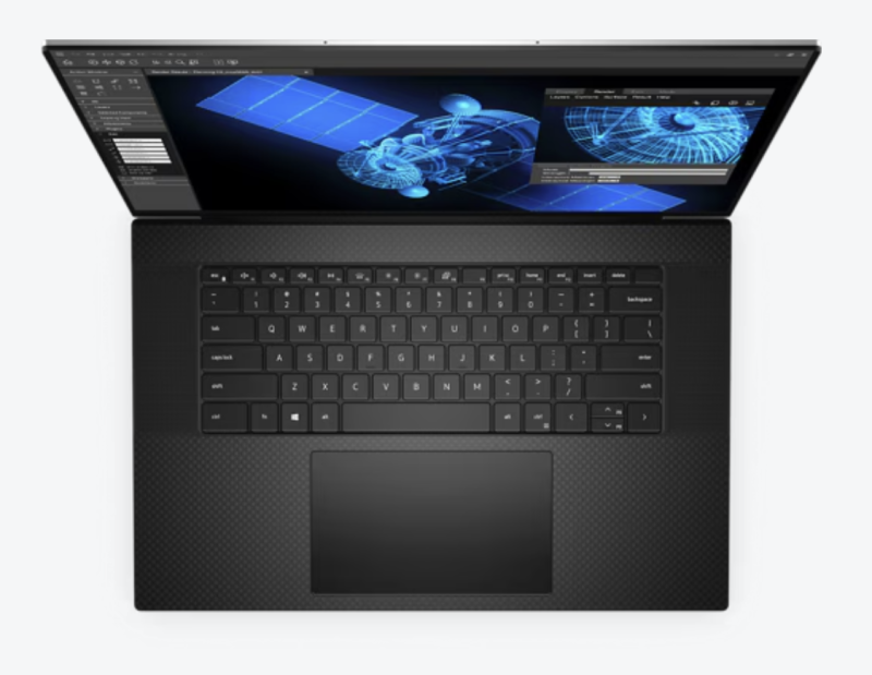 Dell Precision 5750 - Core i7 10875H, Ram 32GB, SSD 512GB, Quadro RTX 3000, 17'' FHD+ - Used