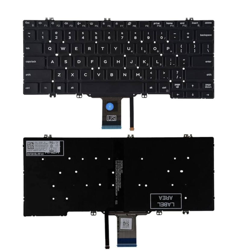 Bàn Phím Dell E5300/E7300/E7370 Có led zin