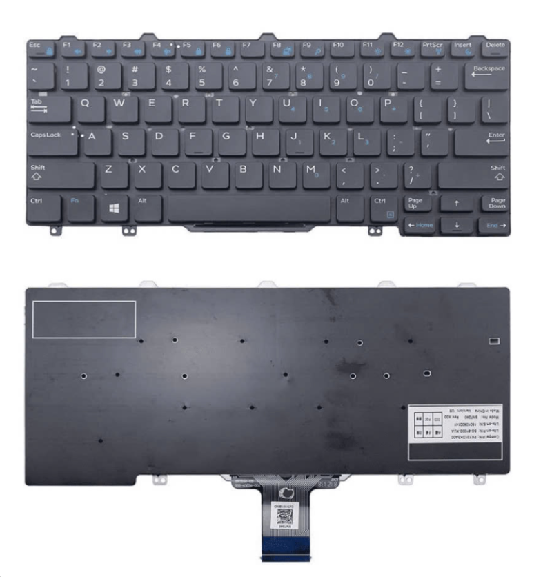 Bàn phím Dell E7250 cáp dài zin