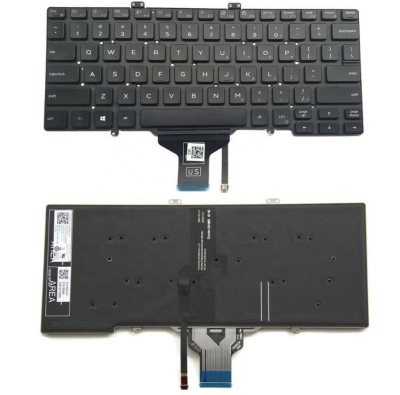 Bàn phím Dell Latitude 3400/7400/3390 zin không chuột, không led