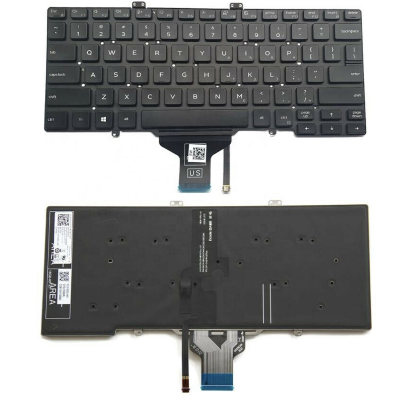 Bàn phím Dell Latitude 3400/7400/3390 zin không chuột, không led