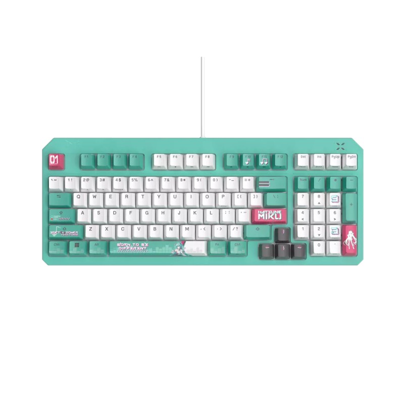 Bàn phím Gaming ASUS TUF K3 Gen II - Hatsune Miku Edition