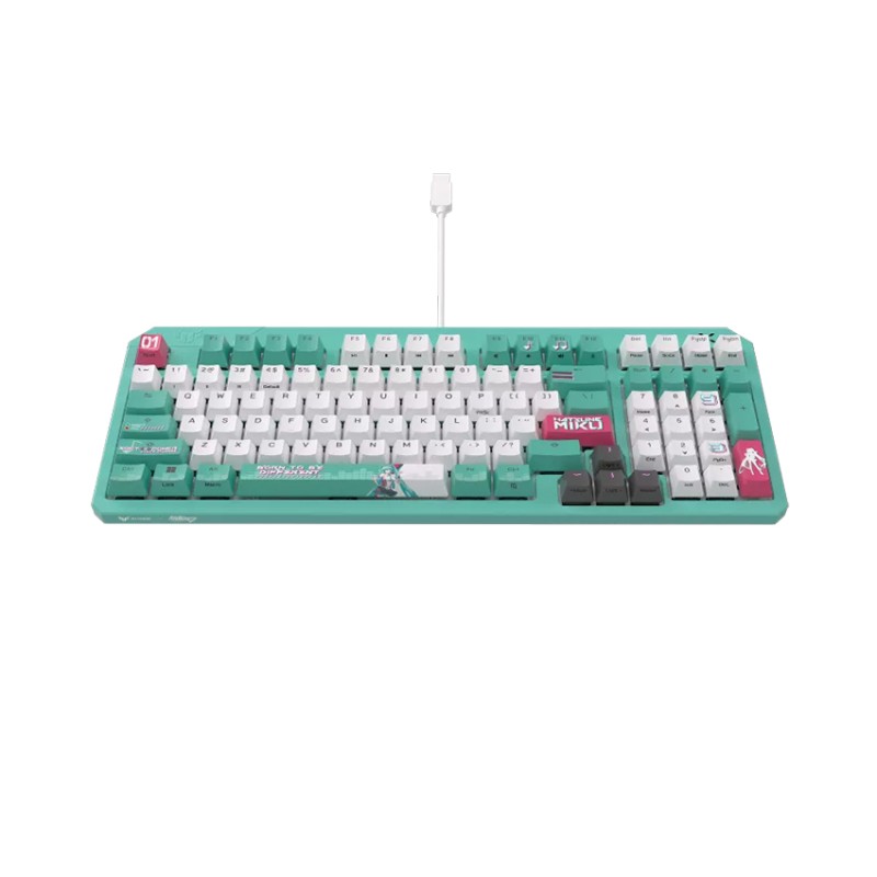 Bàn phím Gaming ASUS TUF K3 Gen II - Hatsune Miku Edition