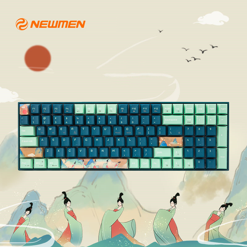 Bàn phím cơ không dây GM1000 Spring, Kailhbox