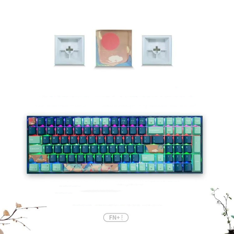 Bàn phím cơ không dây GM1000 Spring, Kailhbox