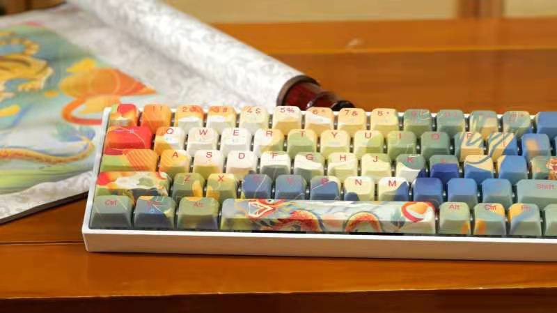 Bàn phím cơ GM680 Jungle – Dual mode BT5.0 & Wired