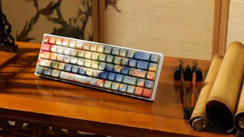 Bàn phím cơ GM680 Jungle – Dual mode BT5.0 & Wired