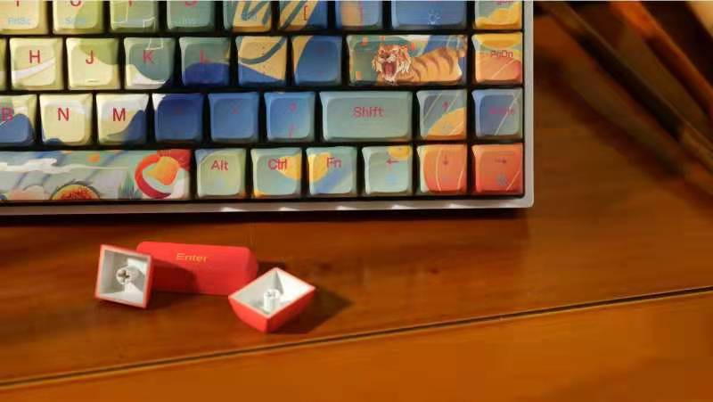 Bàn phím cơ GM680 Jungle – Dual mode BT5.0 & Wired