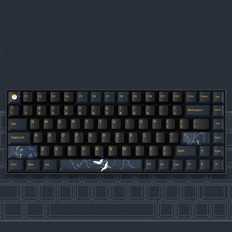 Bàn phím cơ không dây GM840 Pro – Dual mode, G-Pro Yellow Axis