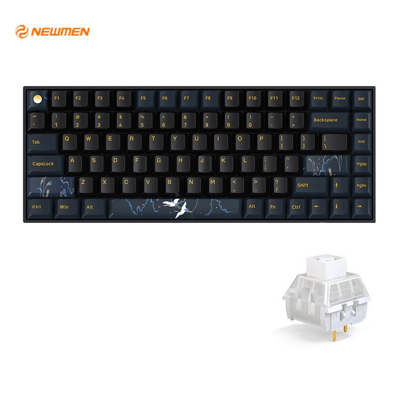 Bàn phím cơ không dây GM840 Pro – Dual mode, Kailhbox Axis