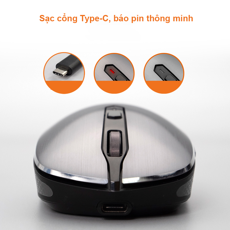 Chuột không dây F900S Dualmode