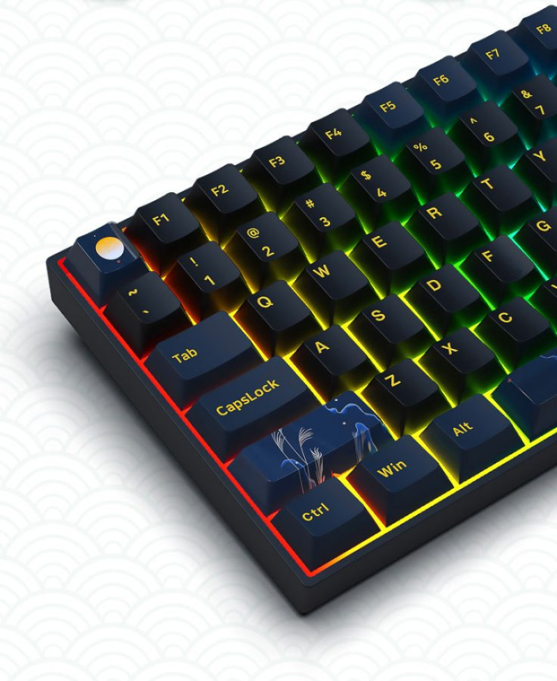 Bàn phím cơ không dây GM840 Pro – Dual mode, Kailhbox Axis