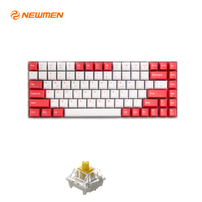 Bàn phím cơ không dây GM840 – Dual mode, G-Pro Yellow