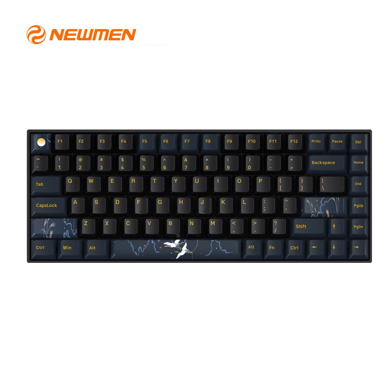 Bàn phím cơ không dây GM840 Pro – Dual mode, G-Pro Yellow Axis