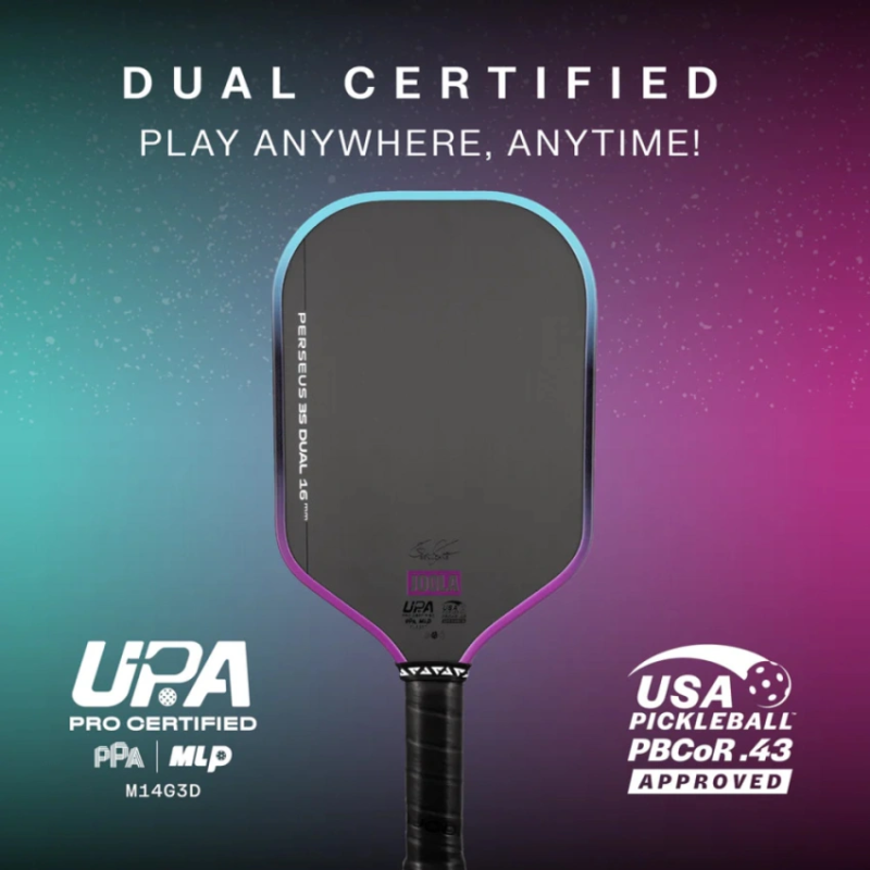 Vợt Pickleball Joola Perseus 3S Dual 14mm (Tặng Cuốn Cán)