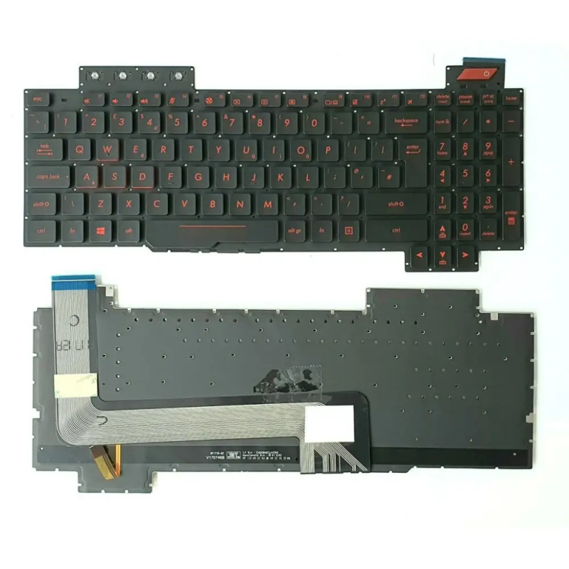 Bàn phím Asus FX503 Đen, led đỏ